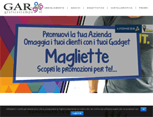 Tablet Screenshot of gargraficastampa.com